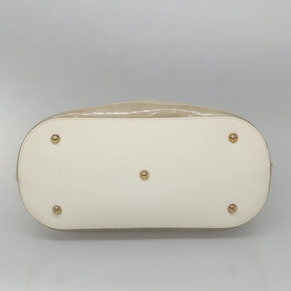 LOUIS VUITTON Epi Plage Lagoon Bay Tote Bag White Clear - Picture 5 of 16